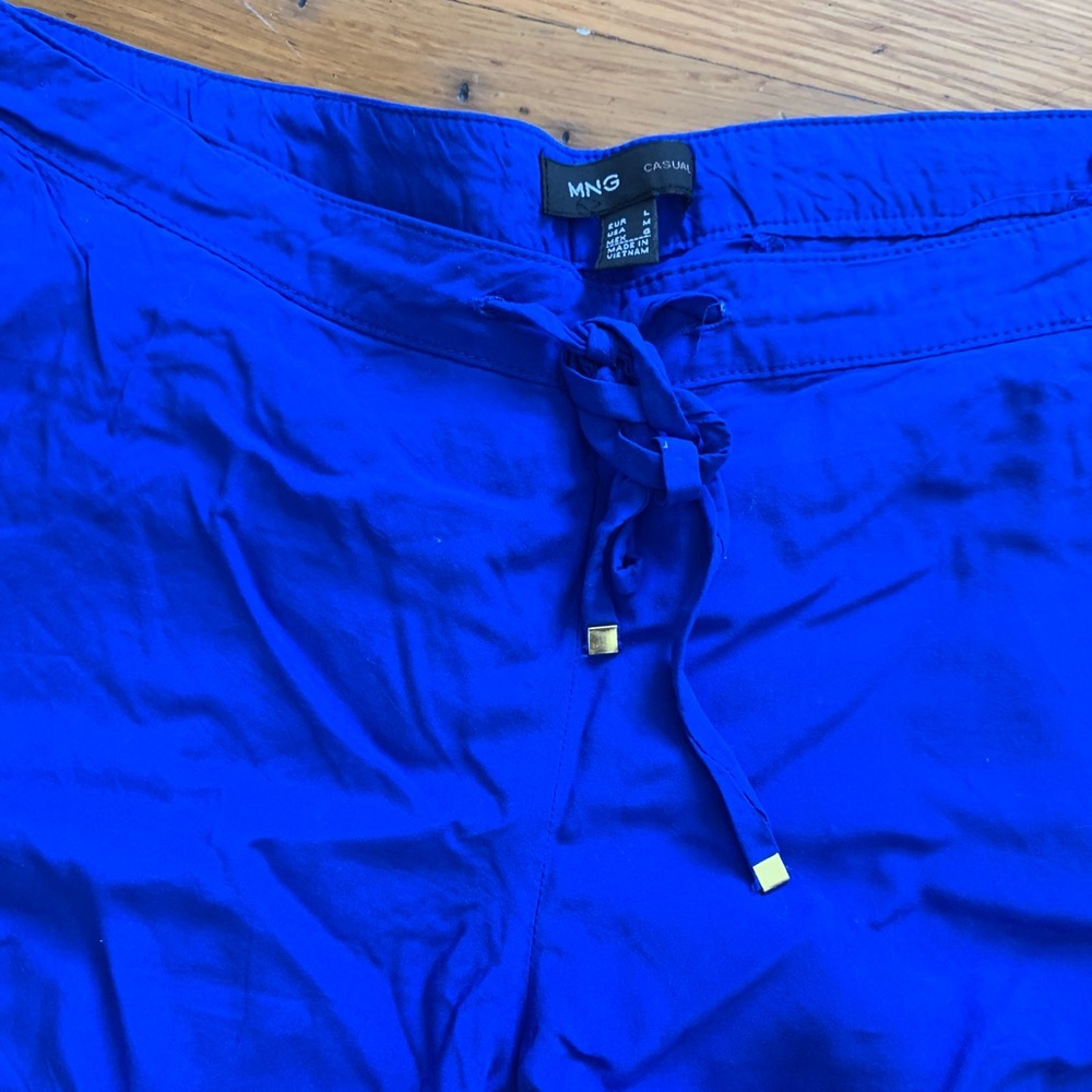 Mango Palazzo Blue pant